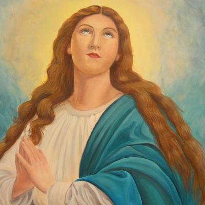 Heiligenbild Maria