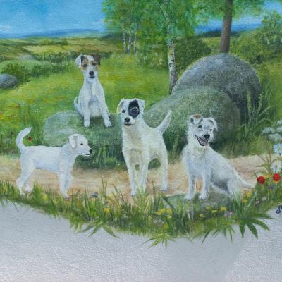 Hunde Fassadenbild2