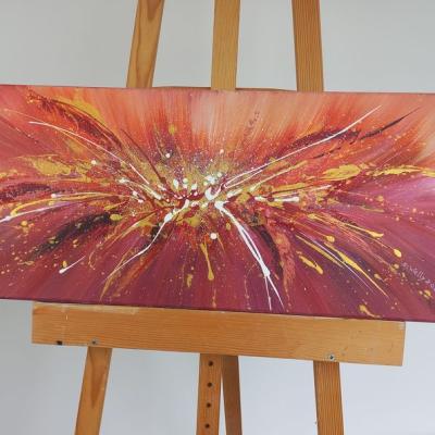 Farbexplosion 80x30cm €330,-
